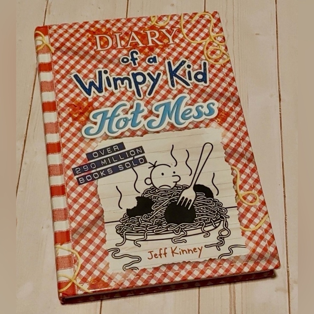 DIARY OF A WIMPY KID: HOT MESS- by Jeff Kinney - Hardcover Book